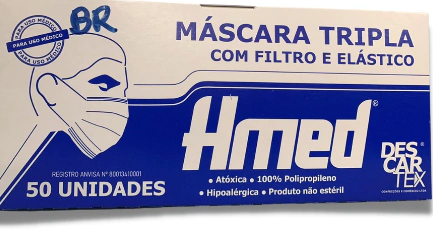 Máscara Tripla - HMED