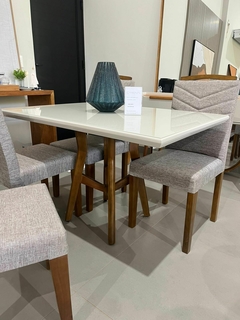 Mesa F. 1.20x0.90m com 4 cadeiras Caime - comprar online