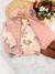 Chaleco piel rosa - comprar online
