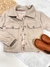 Chaqueta gamuzada natural - comprar online