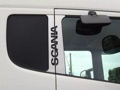 Acabamento Inox Da Coluna Da Porta Scania 124 (par)
