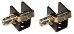 Kit Com 2 Catracas Fixas Tubo Furado 50 Mm