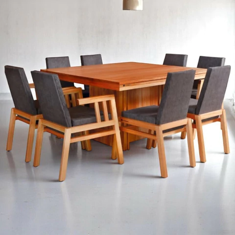 Juego de Mesa Mediterráneo con Sillas - Línea Eucalipto - comprar online