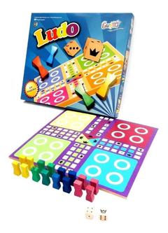 Ludo Grande En Madera Gordillo