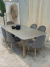 Combo Mesa Albany Base Natural 200x100cm + Sillas Cheers Lisa Base Natural X6 - comprar online
