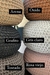PUFF DOBLE. Tejido y tusssor - Conpasiondeco