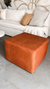 PUFF DE CUERO. - comprar online
