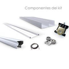 Kit de placard Classic 4 metros 2 hojas - CL400 en internet