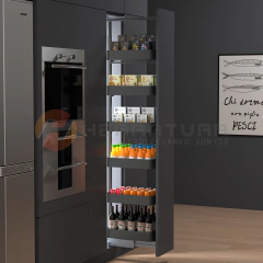 Columna extraible ADN LUX Premium 6 canastos 1880/2180 Antracita M450 - comprar online