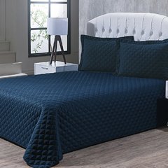 Colcha Sicilia Queen - 100% Poliéster - 3 peças - Diversas Cores - Niazitex - loja online