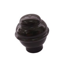 Ponteira modelo Bola Oca para Varão de Cortina de 19mm - Diversas Cores