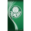 Toalha de Banho Aveludada de Time de Futebol - 100% Algodão - 70cm x 1,40m - Palmeiras - Buettner
