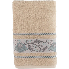 Toalha de Banho Coleção Diamante - 65cm x 1,35m - Magna Bege Cor 5110 - Teka