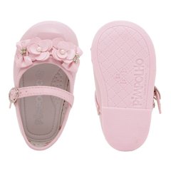 Sapatilha Pimpolho Infantil Strass Rosa - comprar online