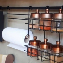 ESPECIERO DOBLE PARA BARRAL SIN TARROS - comprar online