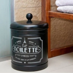 Cesto vintage para baño (grande)