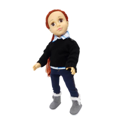 Camisa Jean Y Pulover Conjunto Mu?eca Witty 45 Cm/18 Edu