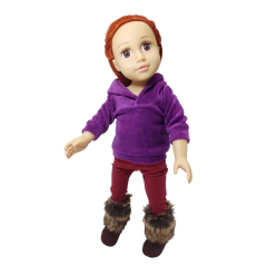 Buzo Capucha Con Bufanda Witty Conjunto Mu?eca 45 Cm/18 en internet