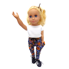 Witty Girls Set Pantalon Babucha Remera Ropa Mu?eca 45cm/18 - comprar online