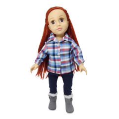 Camisa Jean Y Pulover Conjunto Mu?eca Witty 45 Cm/18 Edu