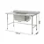 Pia Comercial Inox C/1 Cuba Funda Linha Desmontável - Sulfisa - Brink Play Equipamentos