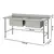 Pia Comercial Inox C/2 Cubas Fundas Linha Desmontável - Sulfisa - Brink Play Equipamentos