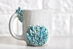 Taza Cristales Turquesa