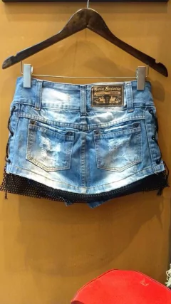 Short saia gata gaiatta jeans Ref: 02249 na internet