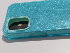 iPhone 12 Mini Funda Brillos Celeste en internet