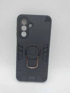 Sams A17 Funda Armor Ring Sin tapa camara Negra - comprar online