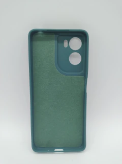 Moto G06 Funda Silicone case Verde - comprar online