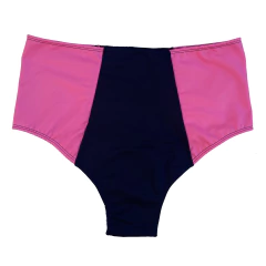 CULOTE NEGRO CON ROSA