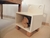 Silla Robotina de diseño moderno, con compartimento de almacenamiento para juguetes, patas de madera.