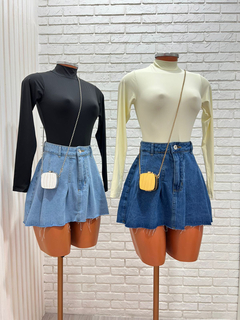 Saia jeans