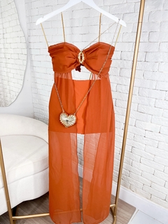 Conjunto argola - Bela Flor