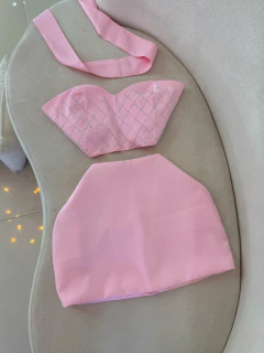 Conjunto brilho - rosa - comprar online