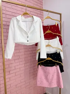 Conjunto saia lx - loja online