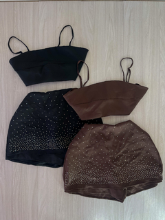 Imagem do Conjunto short saia brilho