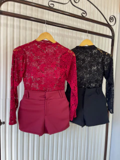 Bory renda + short - comprar online