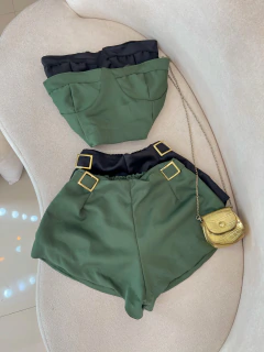 Conjunto short 2 fivela - loja online