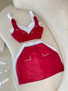 Conjunto brilhinho - Bela Flor