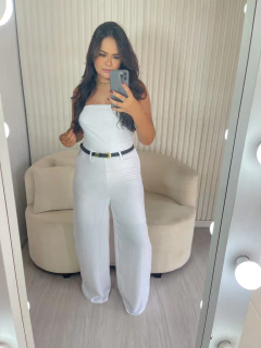 Macacão longo + cinto