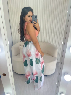 Conjunto calça estampada na internet