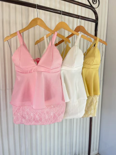 Conjunto saia renda - comprar online