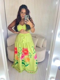 Conjunto saia longa - comprar online