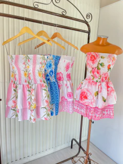 Vestido elastec - Bela Flor
