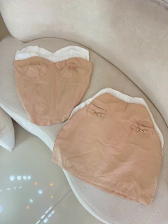 Conjunto linho saia - comprar online