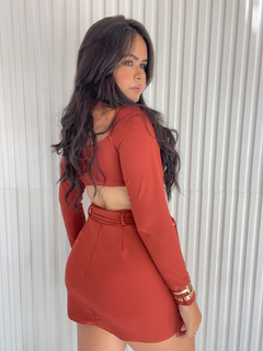 Conjunto aspas - malha scuba premium - loja online