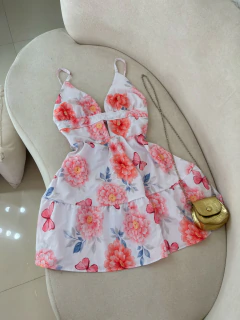 Vestido boneca estampado