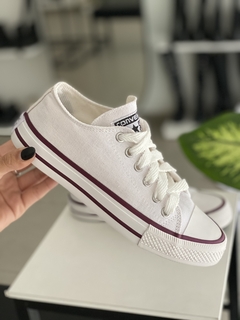 ZAPAS DE LONA BLANCA - comprar online